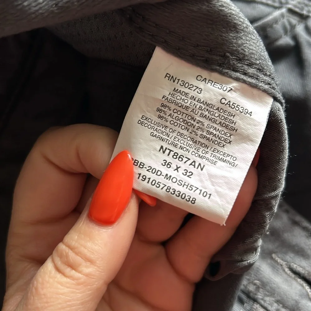 Wrangler Dark Gray All Terrain Gear Pants - 36x32 - Picture 3 of 5